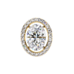 Précieux Heart Diamond Stud Earrings — 10k–18k Gold