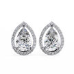 Solstice Trillion Diamond Stud Earrings — 10k–18k Gold