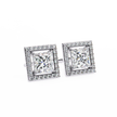 Ardente Yellow Gold Diamond Stud Earrings — 10k–18k Gold