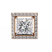 Ardente Yellow Gold Diamond Stud Earrings — 10k–18k Gold