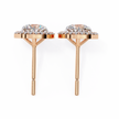 Atelier Micro-Pavé Diamond Stud Earrings — 10k–18k Gold
