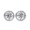 Atelier Micro-Pavé Diamond Stud Earrings — 10k–18k Gold