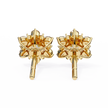 Mirage Double-Halo Diamond Stud Earrings — 10k–18k Gold