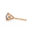 Lumière Brilliant Diamond Stud Earrings — 10k–18k Gold