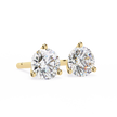 Lumière Brilliant Diamond Stud Earrings — 10k–18k Gold