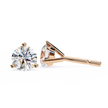 Lumière Brilliant Diamond Stud Earrings — 10k–18k Gold