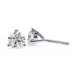 Lumière Brilliant Diamond Stud Earrings — 10k–18k Gold