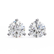 Lumière Brilliant Diamond Stud Earrings — 10k–18k Gold