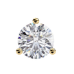 Lumière Brilliant Diamond Stud Earrings — 10k–18k Gold