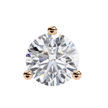 Lumière Brilliant Diamond Stud Earrings — 10k–18k Gold