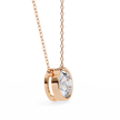 Pavé Square Diamond Pendant