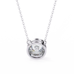 Pavé Square Diamond Pendant