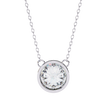 Pavé Square Diamond Pendant
