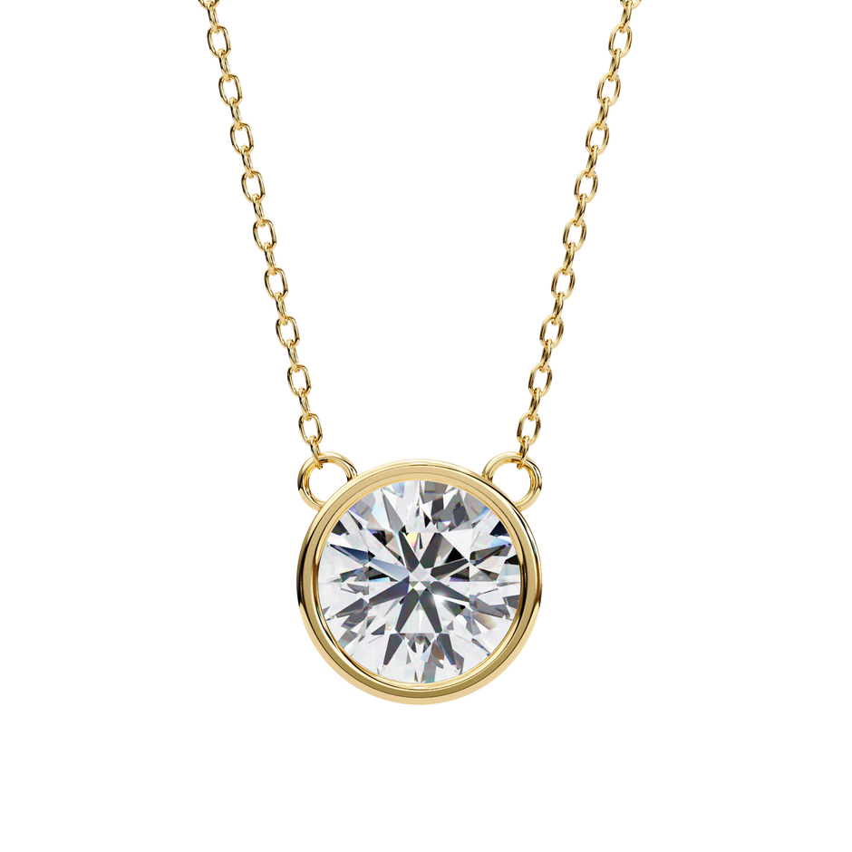 Pavé Square Diamond Pendant