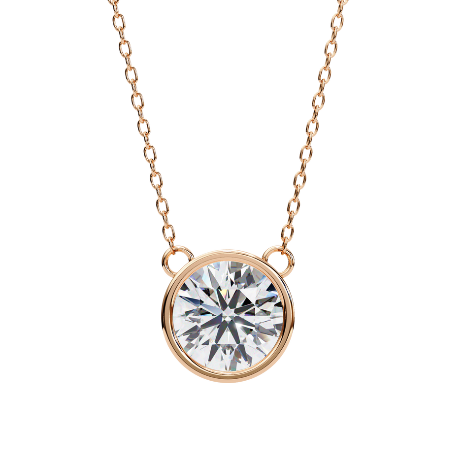 Pavé Square Diamond Pendant