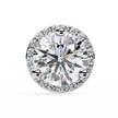 Pétale Pavé Flower Diamond Stud Earrings — 10k–18k Gold