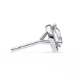 Pétale Pavé Flower Diamond Stud Earrings — 10k–18k Gold