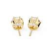 Diamant Brillant White Gold Diamond Stud Earrings — 10k–18k Gold