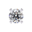 Zenith Elevated Solitaire Diamond Stud Earrings — 10k–18k Gold