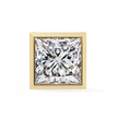 Lumière Ombré Pavé Diamond Stud Earrings — 10k–18k Gold