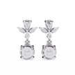 Infinitif Loop Diamond Stud Earrings — 10k–18k Gold