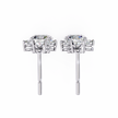 Infinitif Loop Diamond Stud Earrings — 10k–18k Gold
