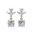 Infinitif Loop Diamond Stud Earrings — 10k–18k Gold