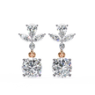 Infinitif Loop Diamond Stud Earrings — 10k–18k Gold