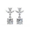 Infinitif Loop Diamond Stud Earrings — 10k–18k Gold
