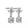 Infinitif Loop Diamond Stud Earrings — 10k–18k Gold