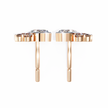 Château Six-Prong Solitaire Diamond Stud Earrings — 10k–18k Gold