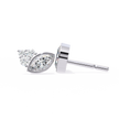 Château Six-Prong Solitaire Diamond Stud Earrings — 10k–18k Gold