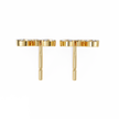 Belle Époque Antique-Cut Diamond Stud Earrings — 10k–18k Gold