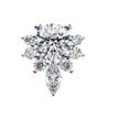 Rivage Full-Bezel Brilliant Diamond Stud Earrings — 10k–18k Gold