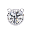 Pavé Square Diamond Pendant