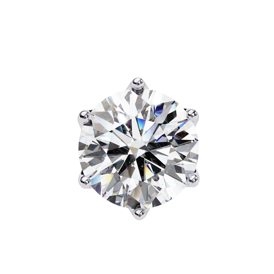 Soleil Pavé Cluster Stud Earrings — 10k–18k Gold