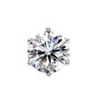 Soleil Pavé Cluster Stud Earrings — 10k–18k Gold