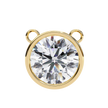 Pavé Square Diamond Pendant