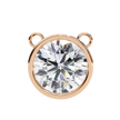 Pavé Square Diamond Pendant