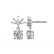 Éternel Pavé Round Diamond Stud Earrings — 10k–18k Gold