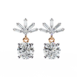 Éternel Pavé Round Diamond Stud Earrings — 10k–18k Gold