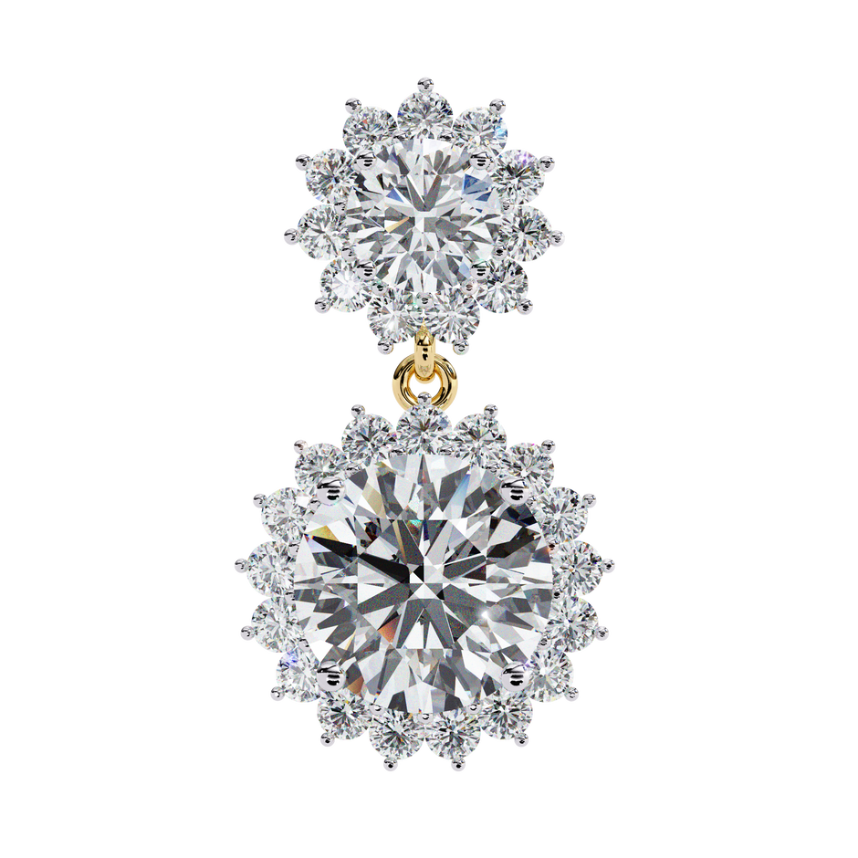 Parure Classic Diamond Stud Earrings — 10k–18k Gold