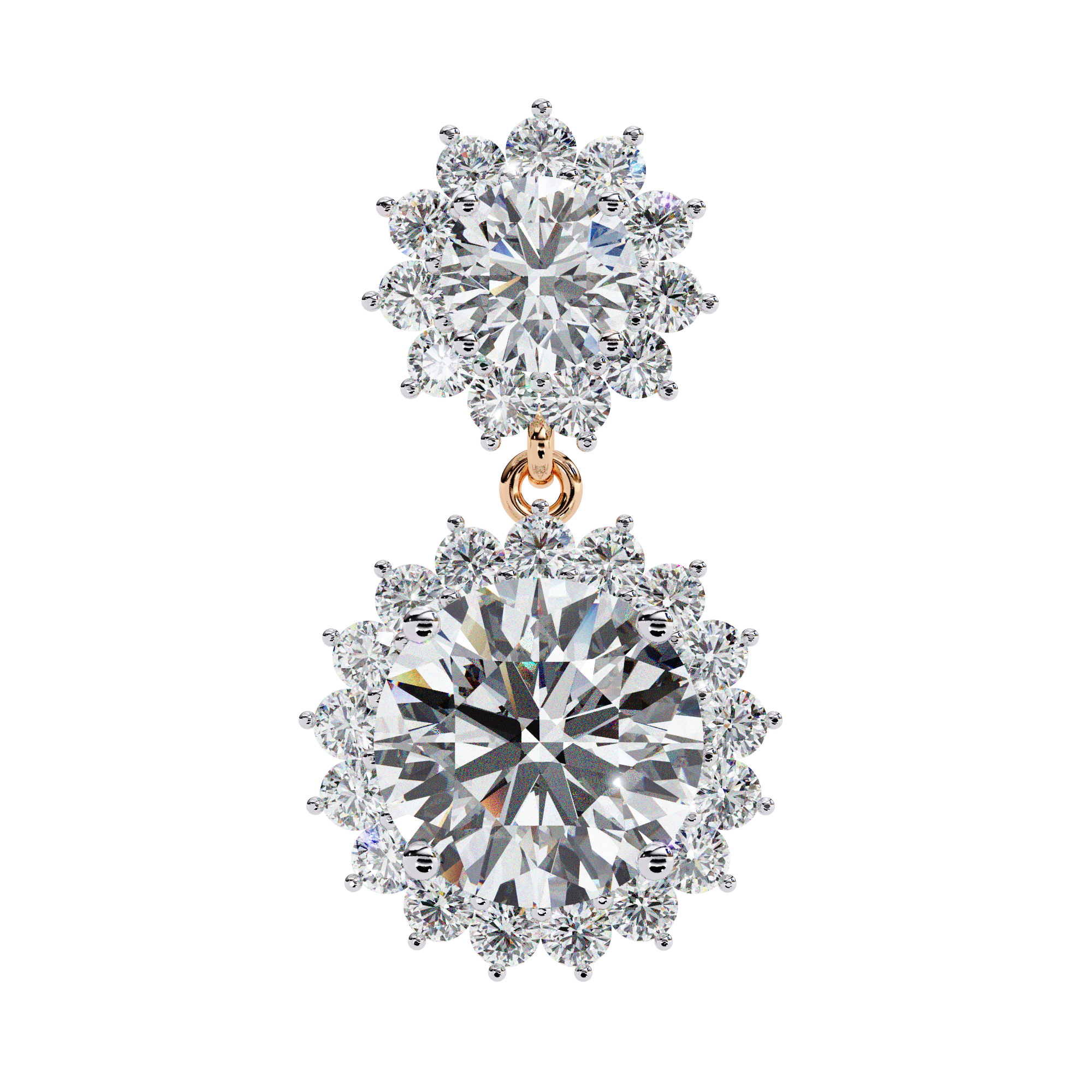 Parure Classic Diamond Stud Earrings — 10k–18k Gold