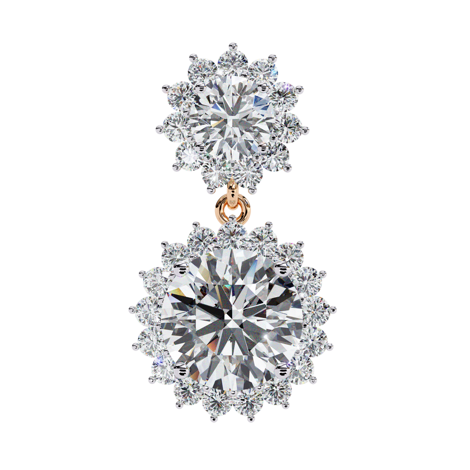 Parure Classic Diamond Stud Earrings — 10k–18k Gold
