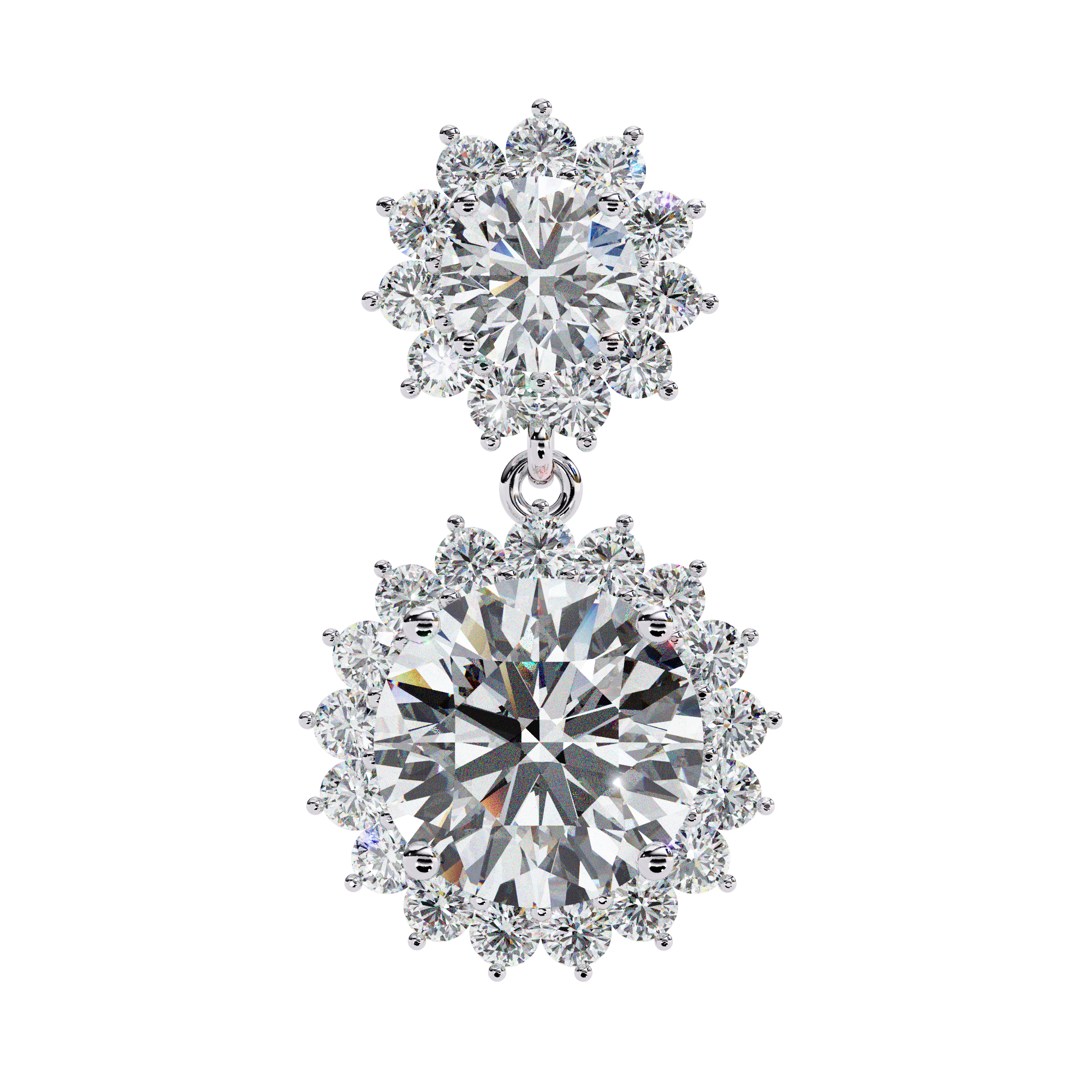 Parure Classic Diamond Stud Earrings — 10k–18k Gold