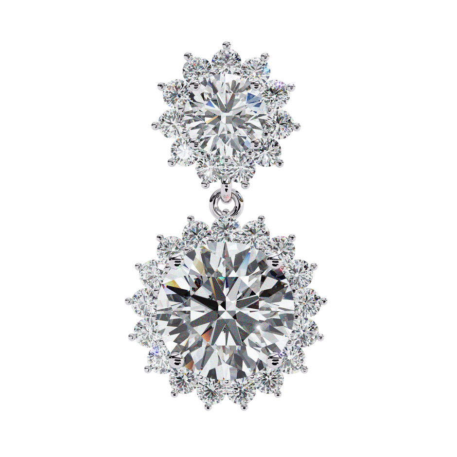 Parure Classic Diamond Stud Earrings — 10k–18k Gold