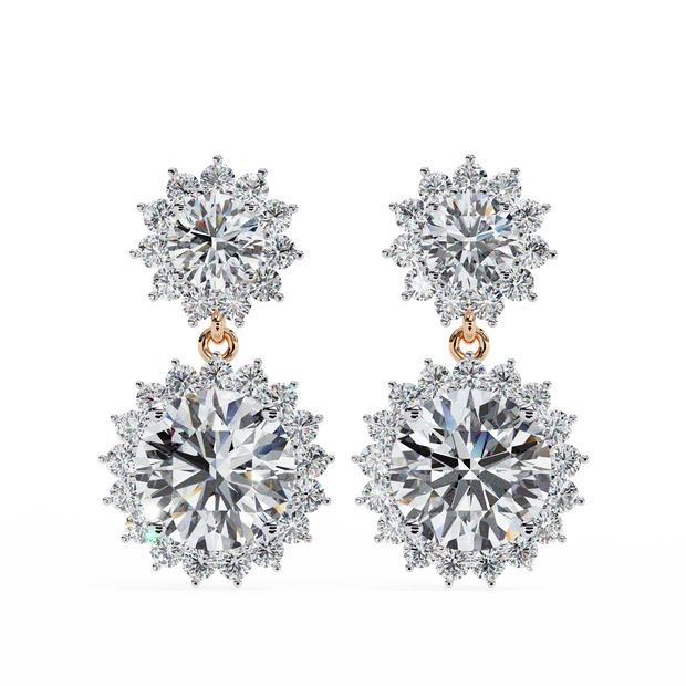 Parure Classic Diamond Stud Earrings — 10k–18k Gold