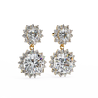Parure Classic Diamond Stud Earrings — 10k–18k Gold