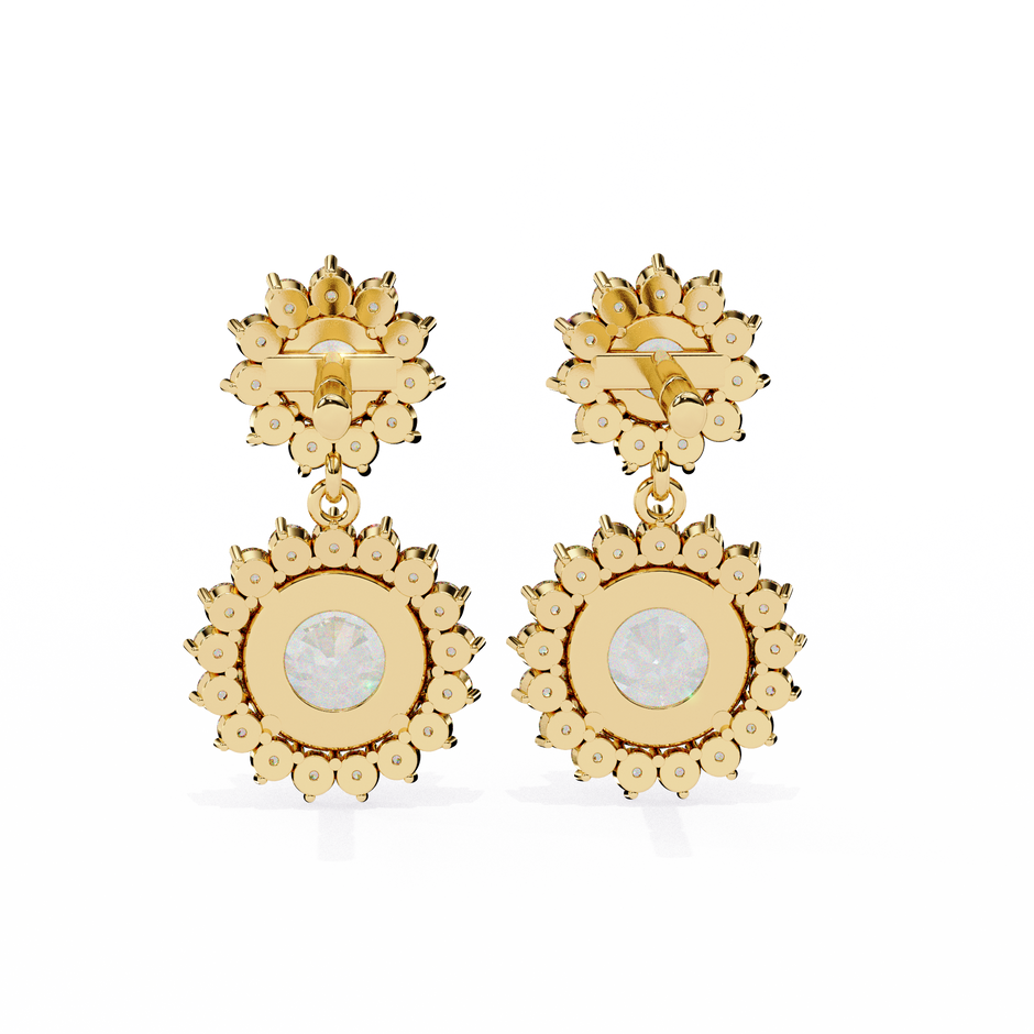 Parure Classic Diamond Stud Earrings — 10k–18k Gold