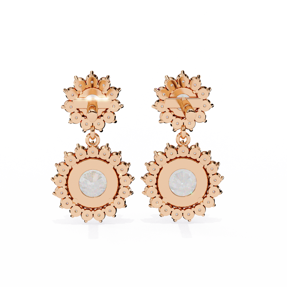 Parure Classic Diamond Stud Earrings — 10k–18k Gold